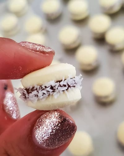Una receta de alfahors: la tendencia de los copos de maíz