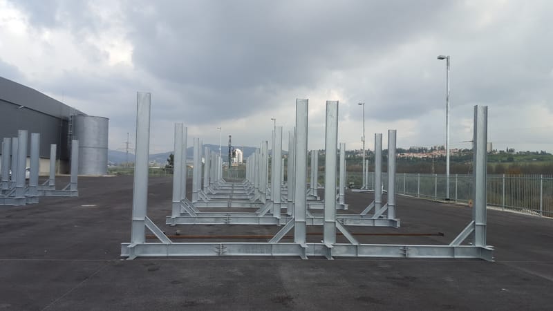 מענה לאחסון ובטיחות במרכזיים לוגיסטיים