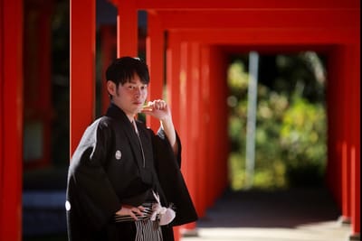 新郎が主役の前撮り！