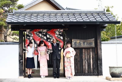 成人式は家族の記念