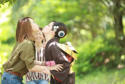 姉妹愛が溢れる！