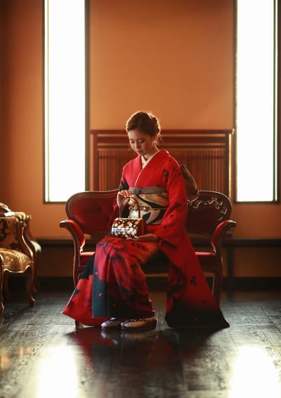 大正ロマンな成人式ロケ