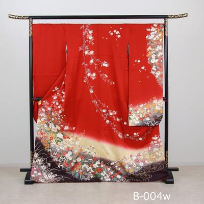 アレンジする振袖