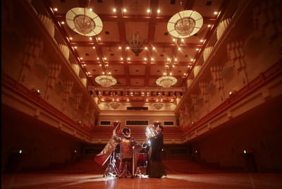 ホール貸切の前撮り！