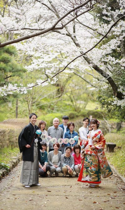 和装前撮りを楽しむ！