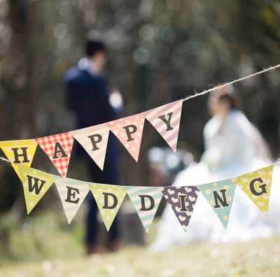 2人のガーランド