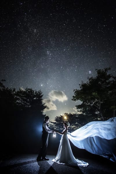 特別な星空ロケ