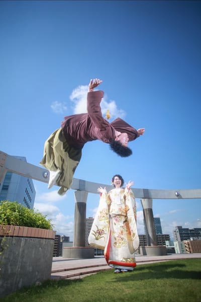 前撮りパルクール！