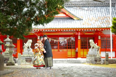 神社ロケを楽しむ