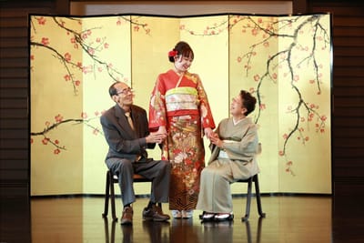 成人式前撮りが楽しい