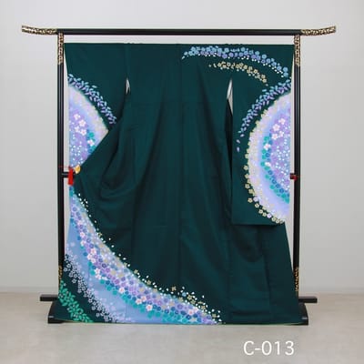 シンプルな振袖