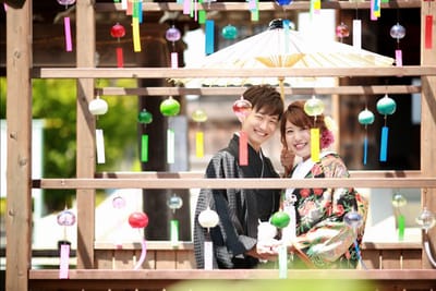 夏の和装フォト