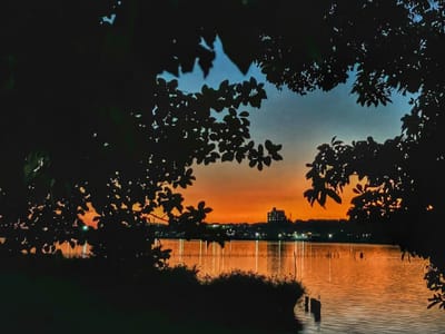 撮影後にジョギング！