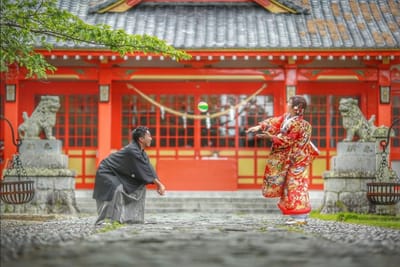 和装で熱血指導！