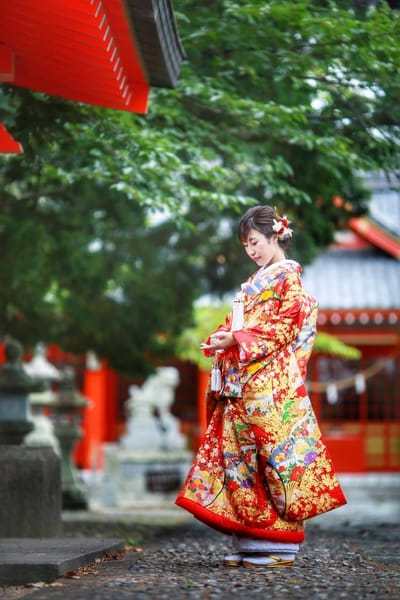 新婦様のソロ撮影