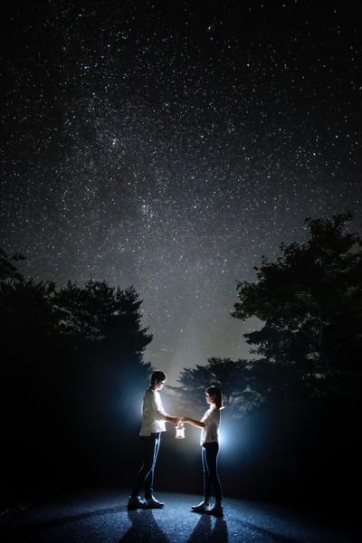 カジュアルに星空フォト