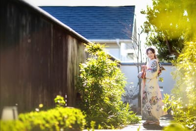 和の館・お庭ロケ