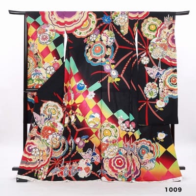 斬新なデザインの振袖