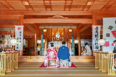 フォトウェディングでお祓い