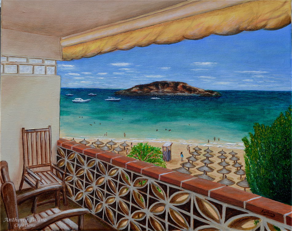 "Empty Spaces on the Balcony"
