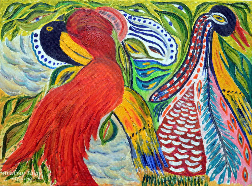 "Feathers and Foliage"