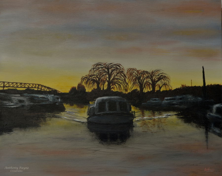"Nearing The Staithe"