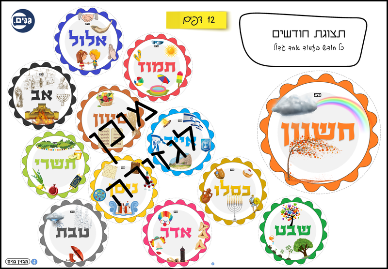 ערכה לגן ולגננת לפתיחת שנה