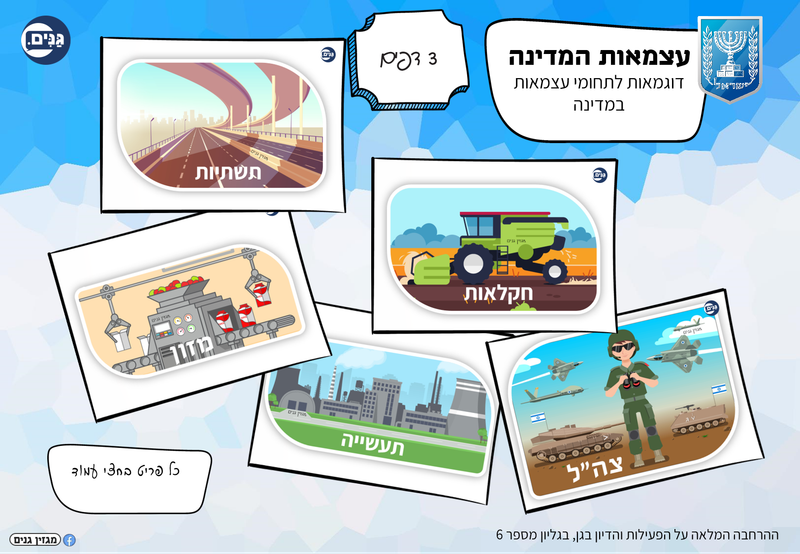 ערכה לגן ולגננת בנושא עצמאות