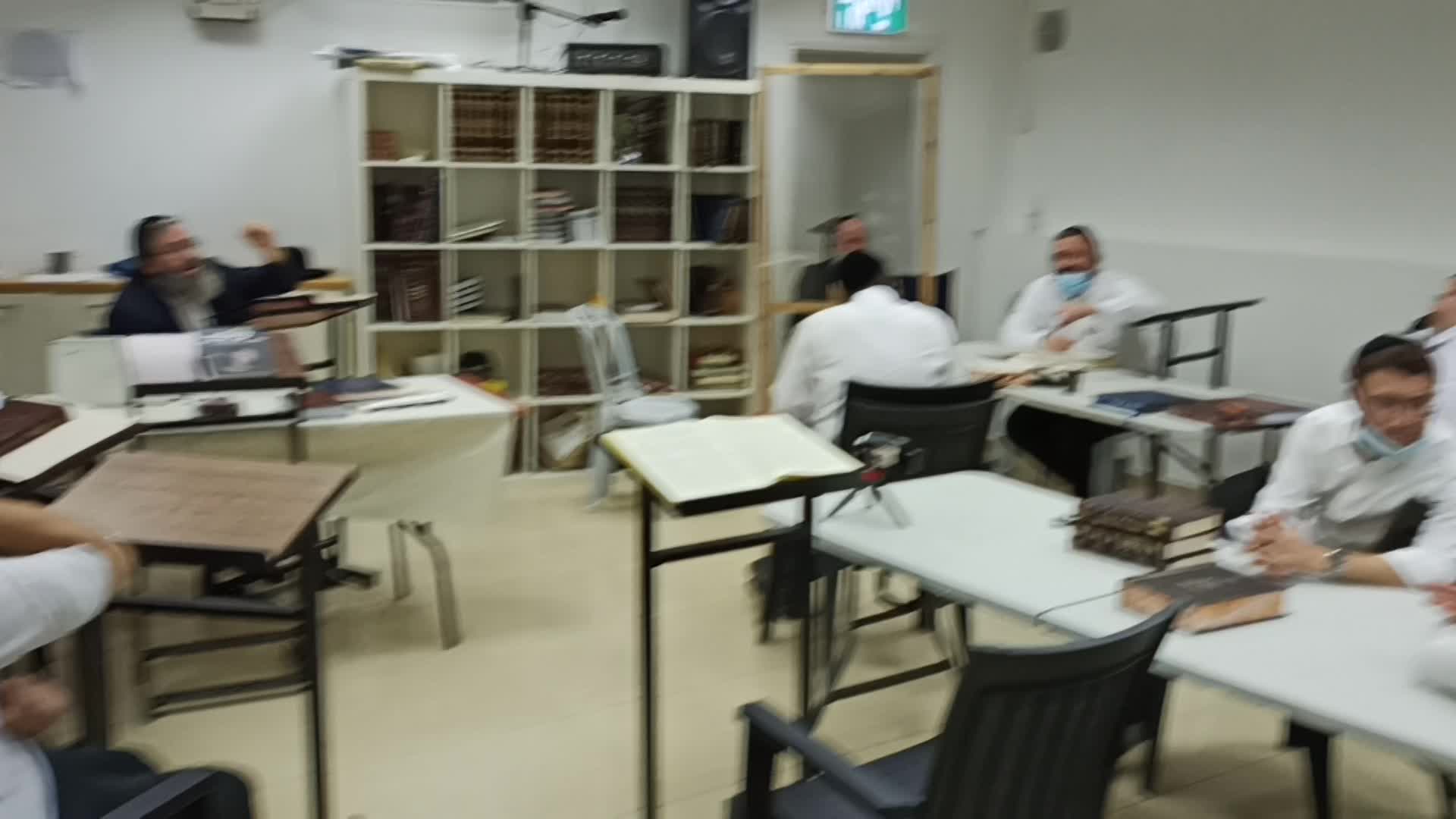 מראות משיעור בהשתתפות מורנו המשגיח שליט''א