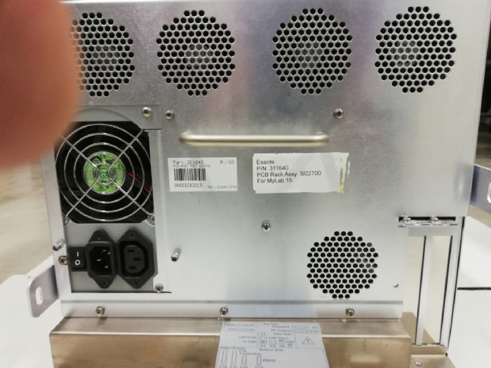 Esaote PCB Rack Assy 311640 + Front End Assy 311638 for Mylab15