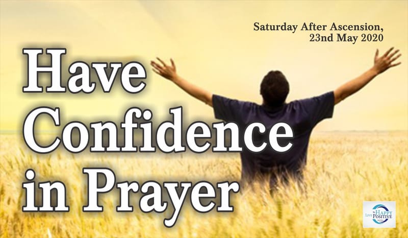 Have Confidence in Prayer