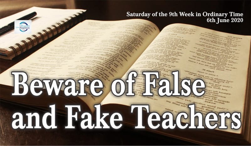 Beware of False and Fake Teachers