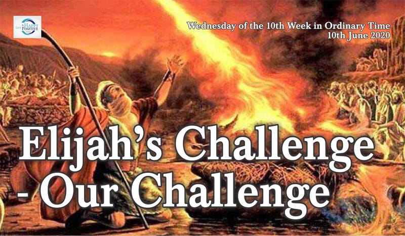 Elijah’s Challenge – Our Challenge