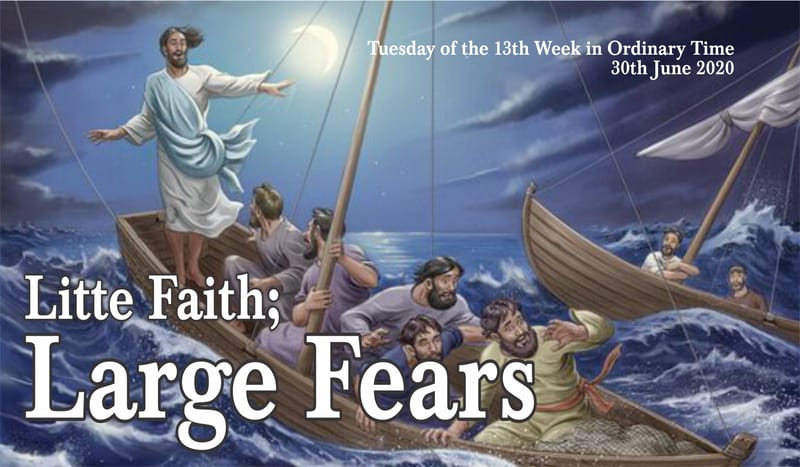 Little Faith; Large Fears.