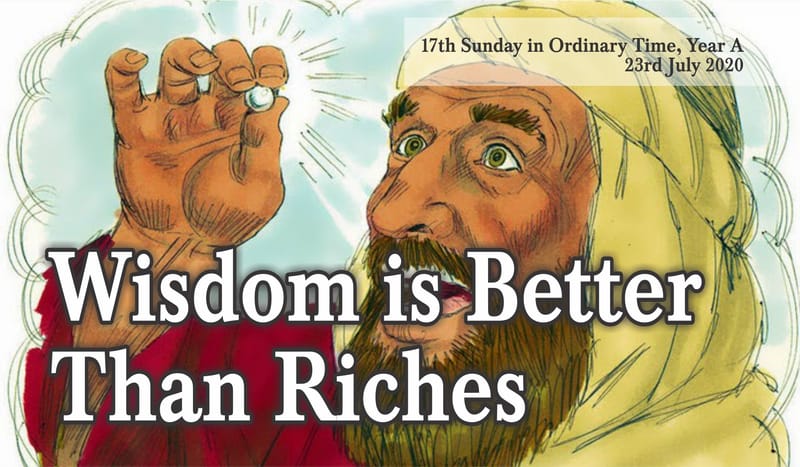 Wisdom is better than Riches