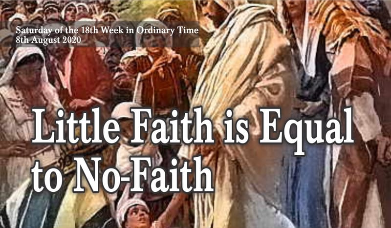 Little Faith is Equal to No-Faith