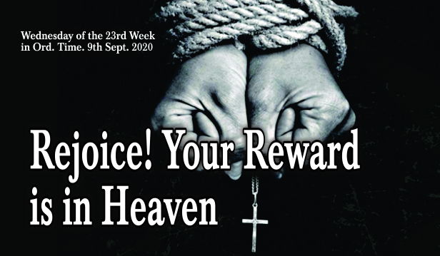 Rejoice! Your Reward is in Heaven