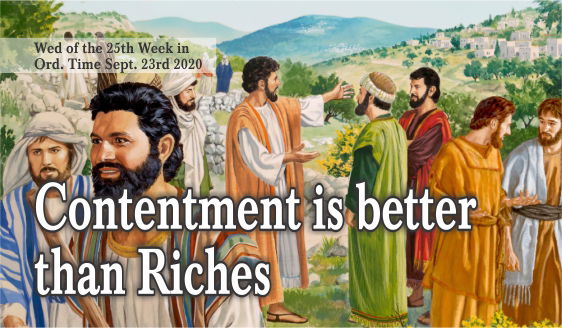 Contentment is Better Than Riches