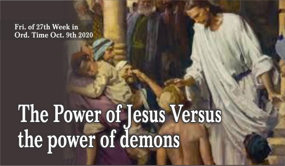 The Power of Jesus versus the Power of demons