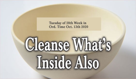 Cleanse what’s Inside Also