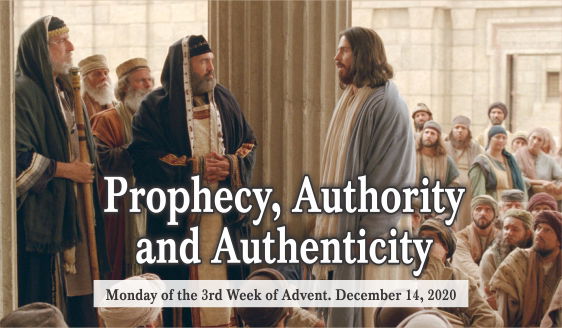 Prophecy, Authority and Authenticity