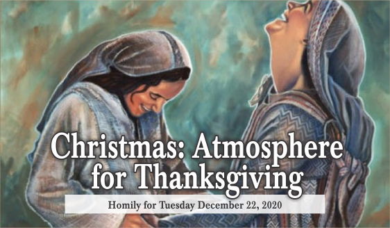 Christmas: Atmosphere for Thanksgiving