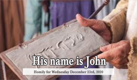 His Name is John