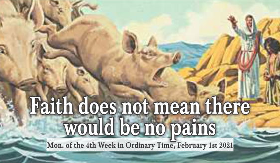 Faith Does Not Mean There Would Be No Pains