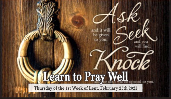 Learn to Pray Well