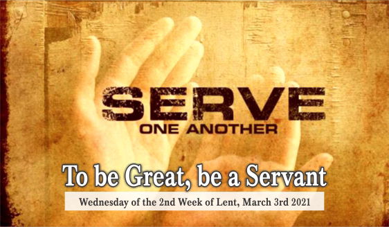 To Be Great, Be a Servant