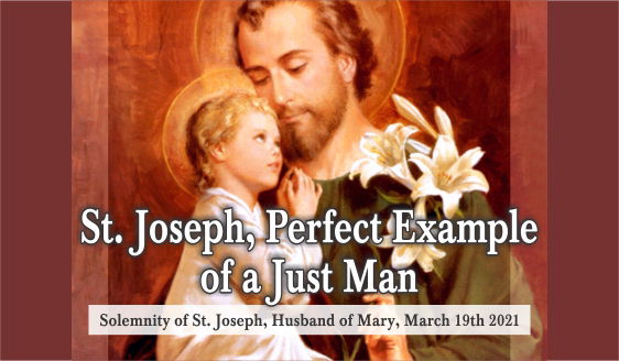 St. Joseph: Perfect Example of a Just Man