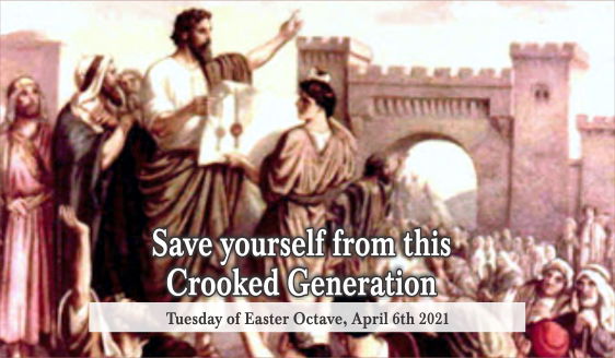 Save Yourself from This Crooked Generation