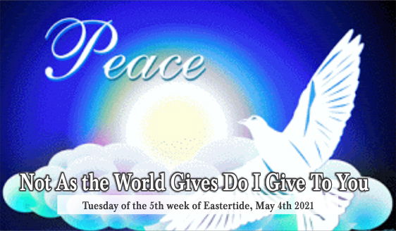 Not As the World Gives Do I Give To You