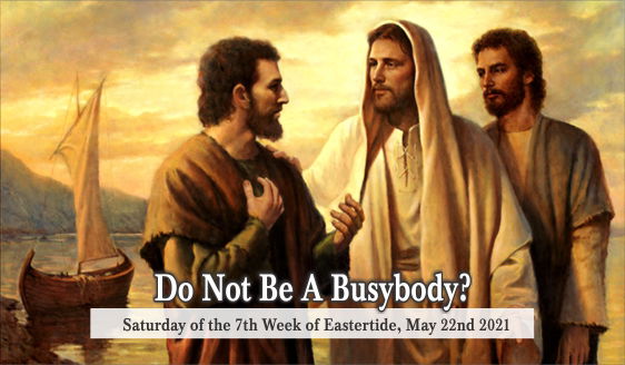 Do Not Be a Busybody